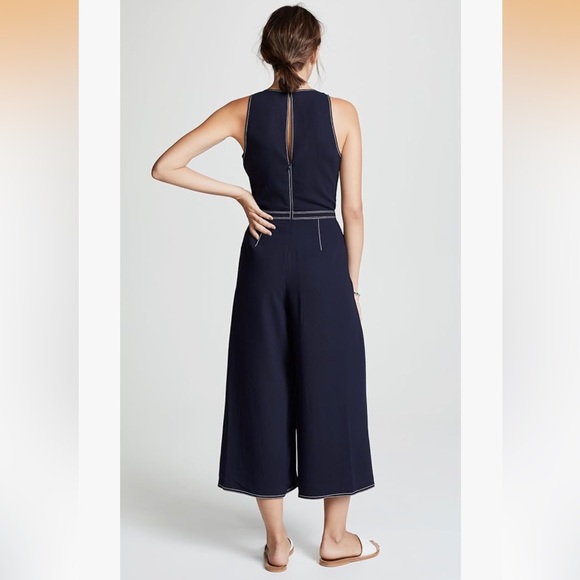 NWT! Mairead Split-leg Jumpsuit In Midnight Navy -Size 6 - Picture 5 of 12